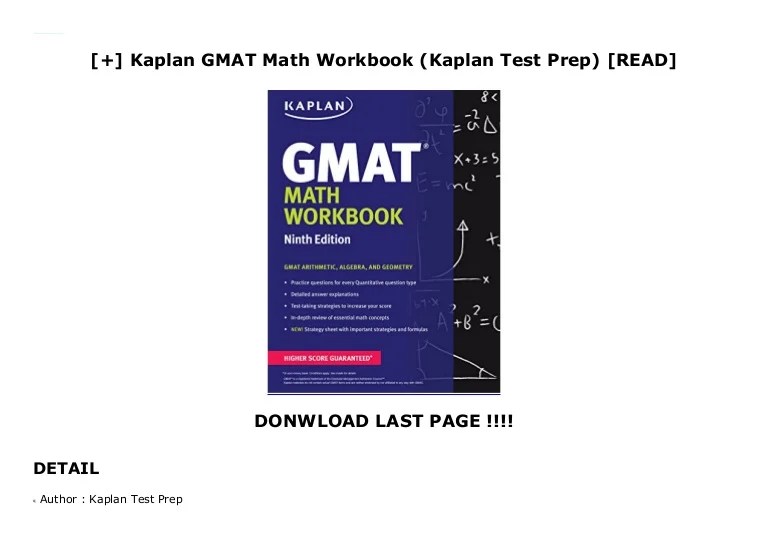 Kaplan advanced math cc a