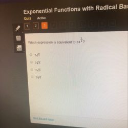 Which expression is equivalent to 3