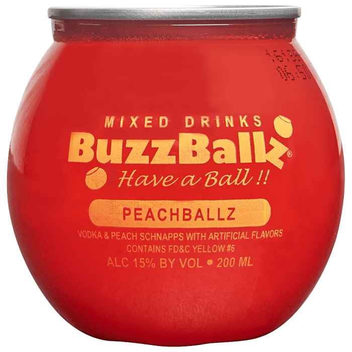 Buzzballz ballz behind somehow cocktails