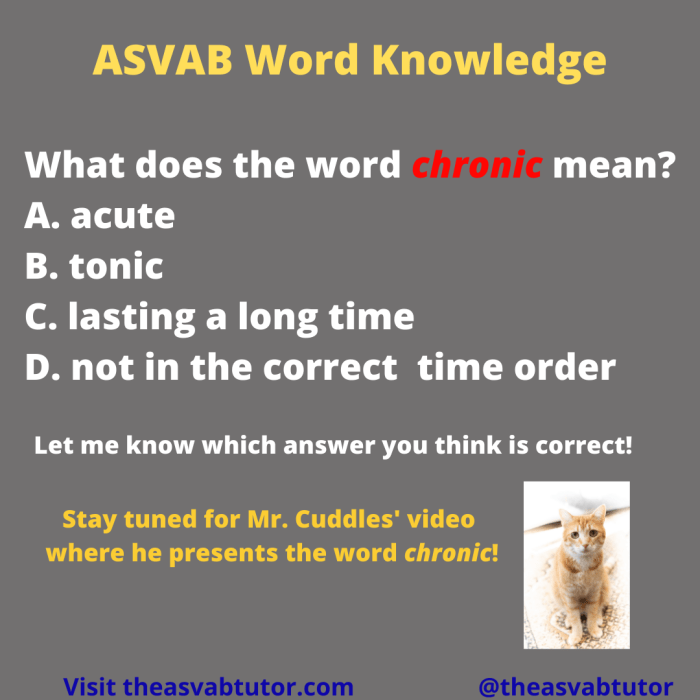 Asvab word knowledge list pdf