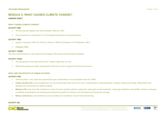 Section 21.1 factors that affect climate answer key