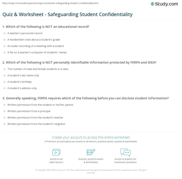 Identifying and safeguarding pii test out answers